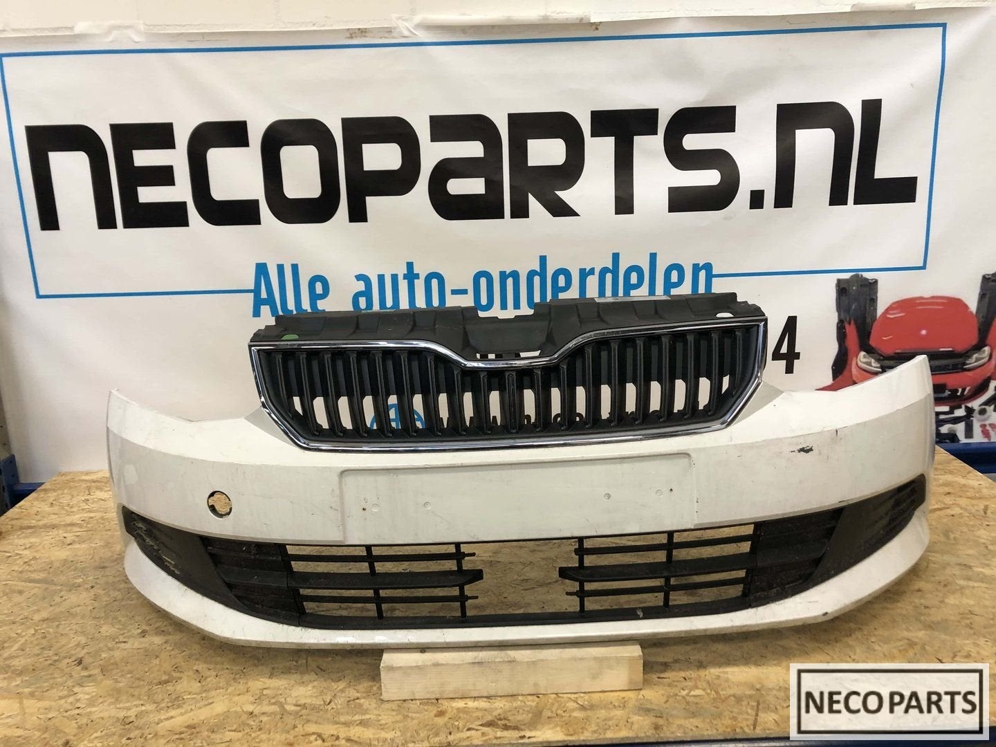 Skoda fabia 3 voorbumper 2014-2019 Origineel bumper, Auto-onderdelen, Gebruikt, -, Voor, -