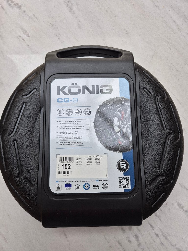 Konig (Thule) sneeuwkettingen - NIEUW!, Autos : Divers, Chaînes, Enlèvement, Neuf
