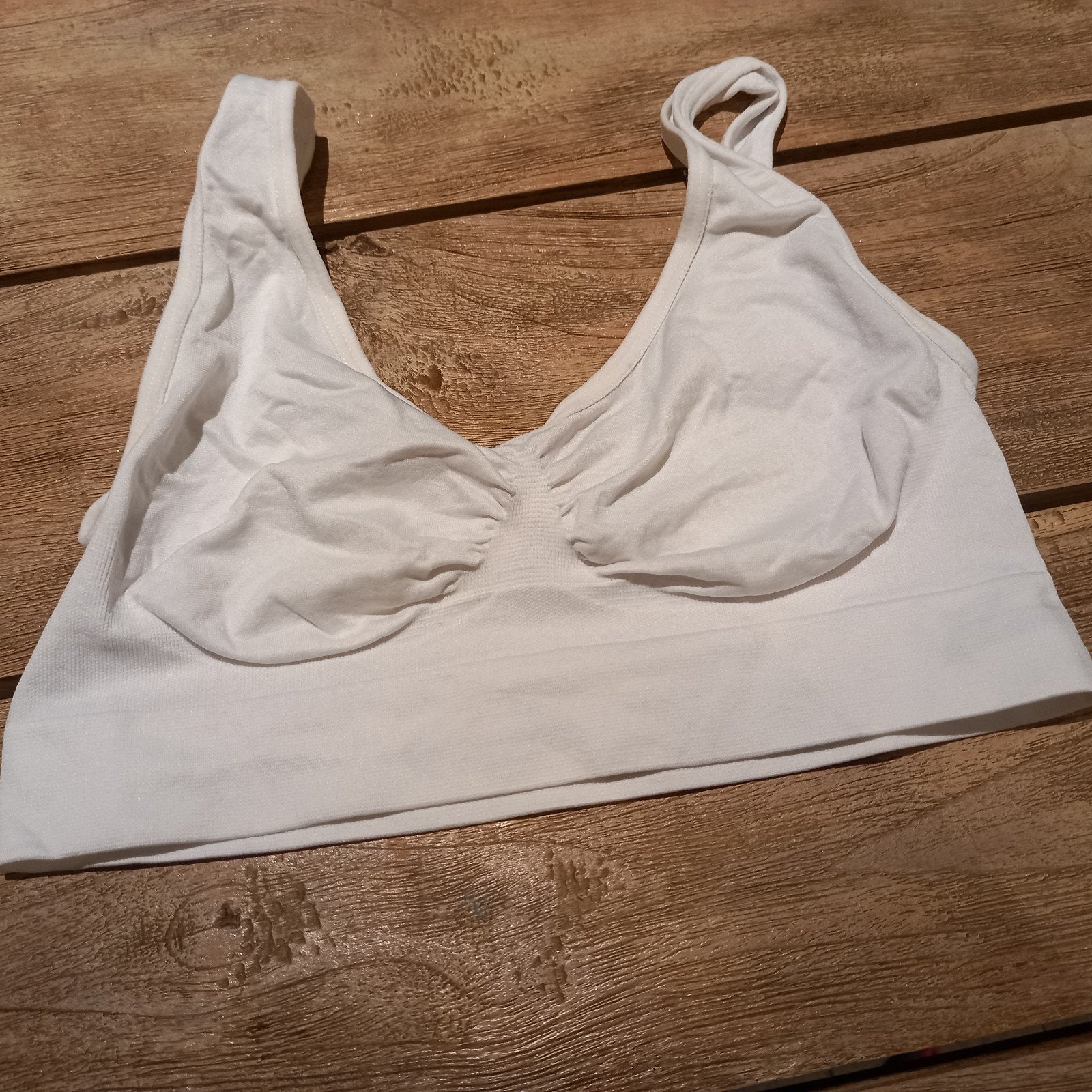 bh zonder beugels maat s/m, Kleding | Dames, Ondergoed en Lingerie, Ophalen of Verzenden, Wit, BH
