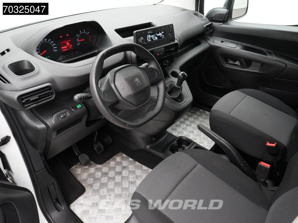 Peugeot Partner 75pk L1H1 Airco Parkeersensoren Euro6 L1 Kom, Stof, Euro 6, 4 cilinders, Wit