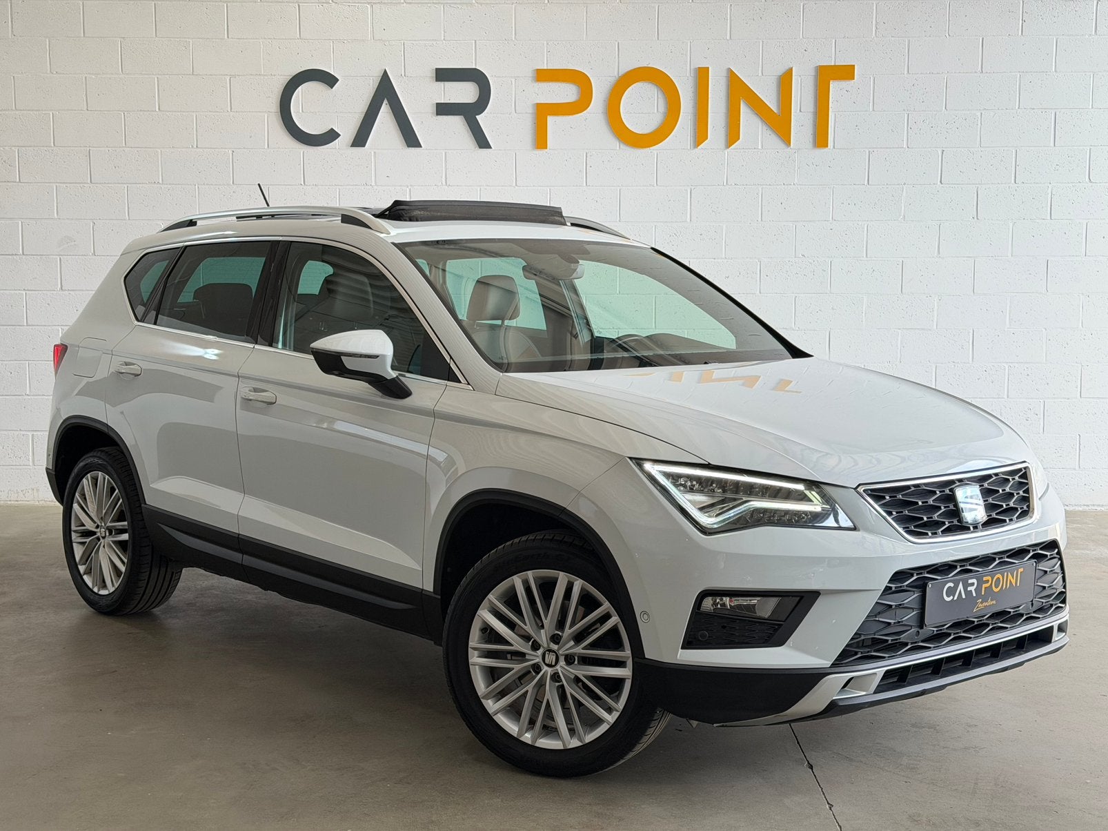 4DRIVE - AUTO - PANO - BLUETOOTH - 12 MAANDEN GARANTIE, Auto's, Seat, Automaat, 110 kW, 4 cilinders, Wit