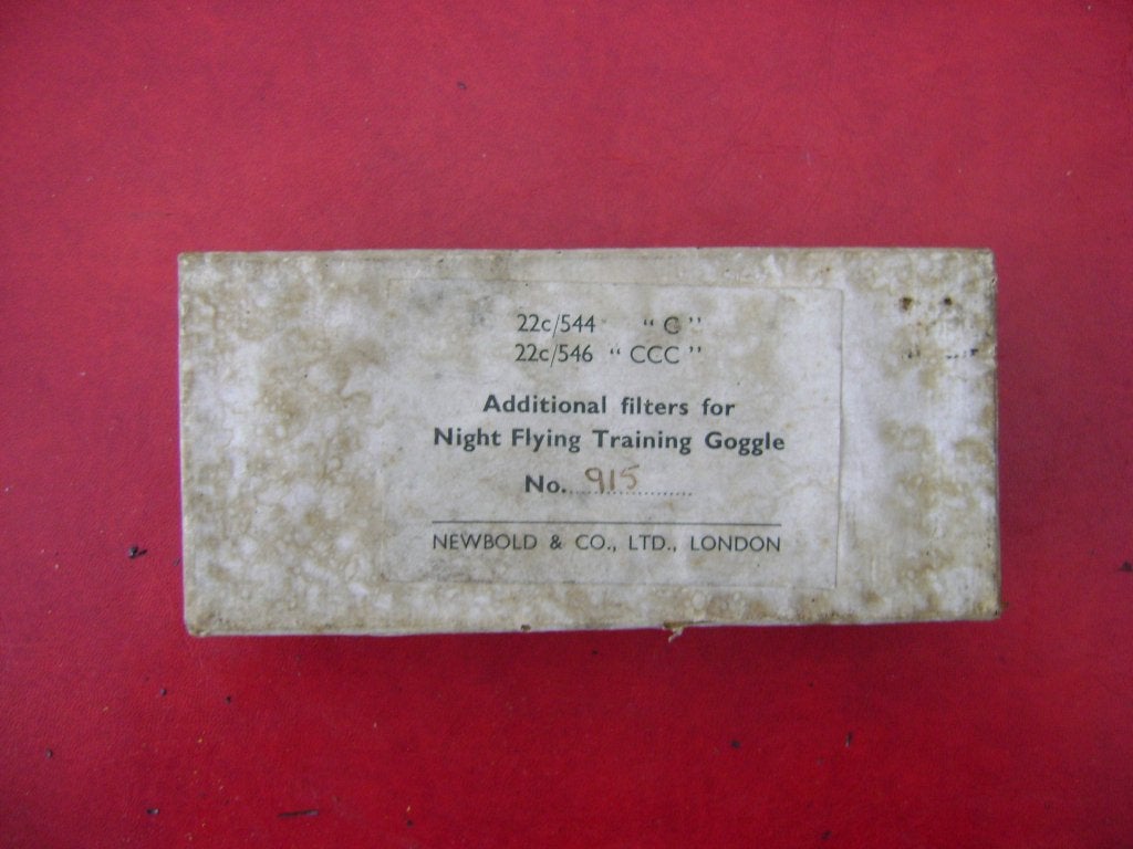 RAF additional filters for night flying training goggle. (1), Ophalen of Verzenden, Luchtmacht, Overige typen
