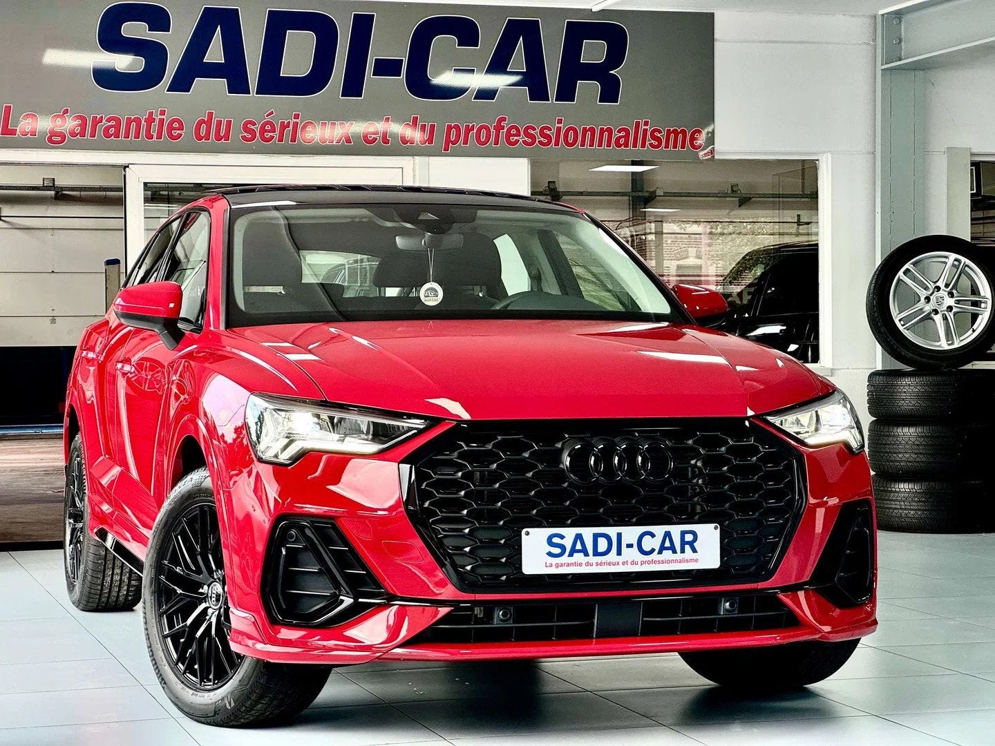Audi Q3 Sportback 35 TFSI 150cv Edition S Line - S Tronic, Auto's, Audi, Automaat, Leder, Bedrijf, 5 zetels
