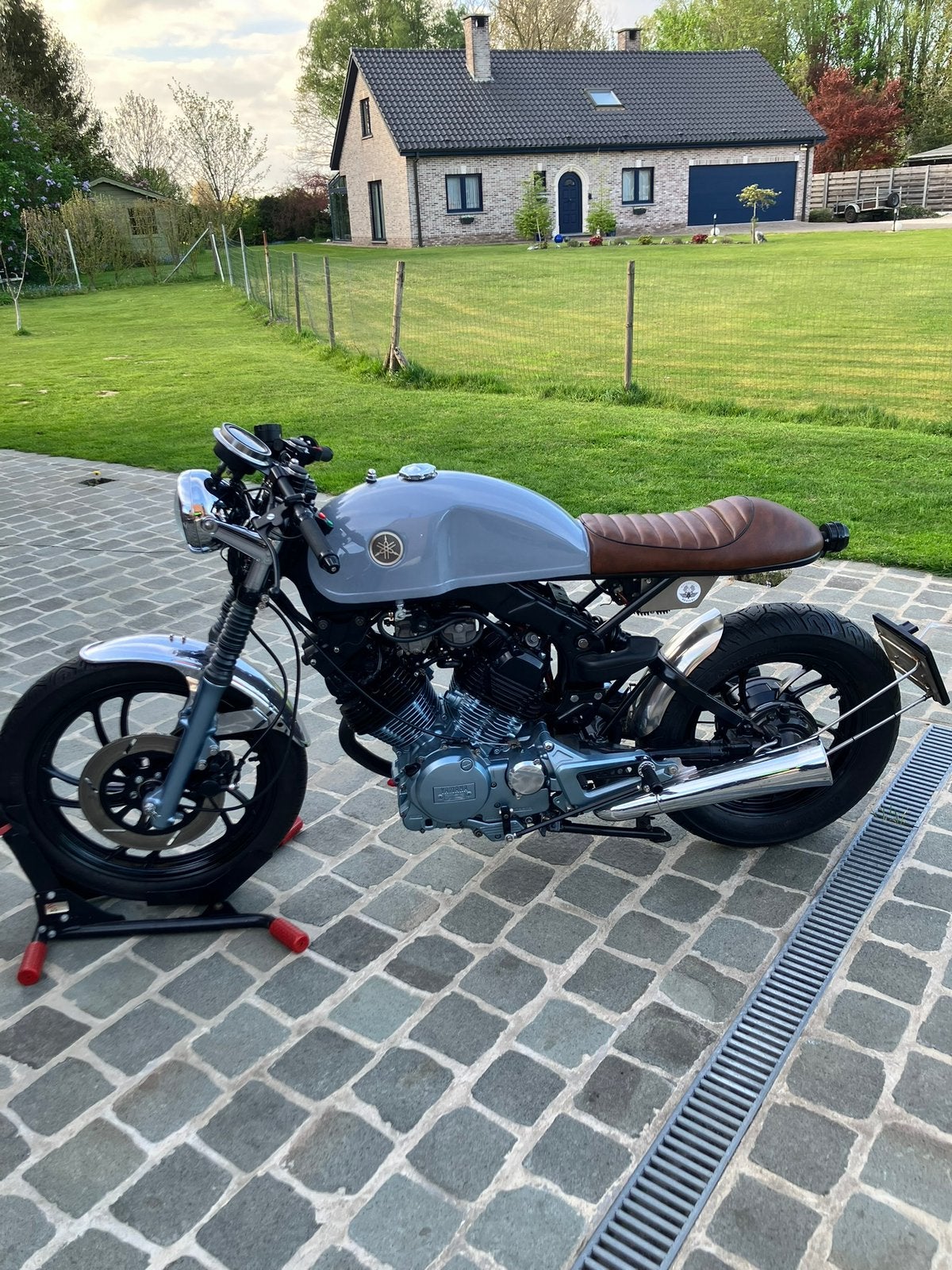 Yamaha xv500 cafe racer, Motoren, Motoren | Yamaha, Cardan-aandrijving, 2 cilinders, Occasion, Particulier