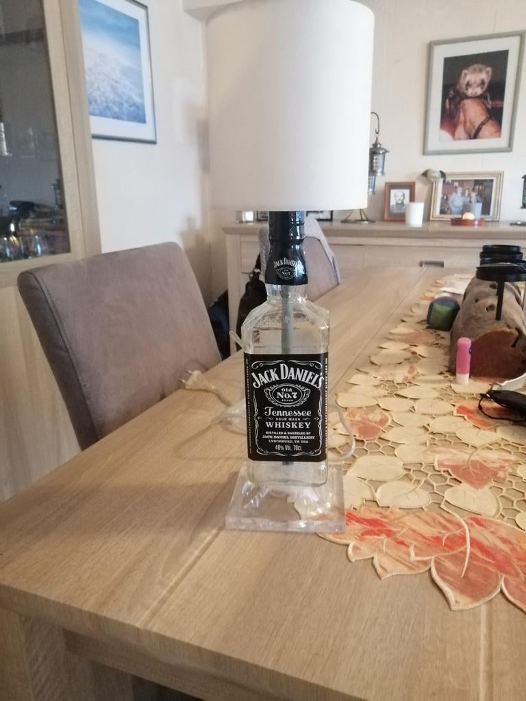 Lampe Jack Daniels modèle cristal