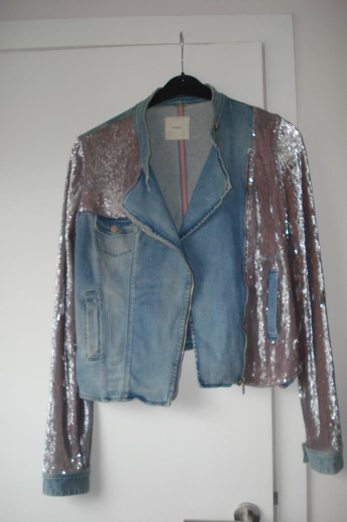 *VAL* Pinko Vintage jeansjasje, dames. mt S, Pinko, Blauw, Ophalen of Verzenden, Maat 36 (S)