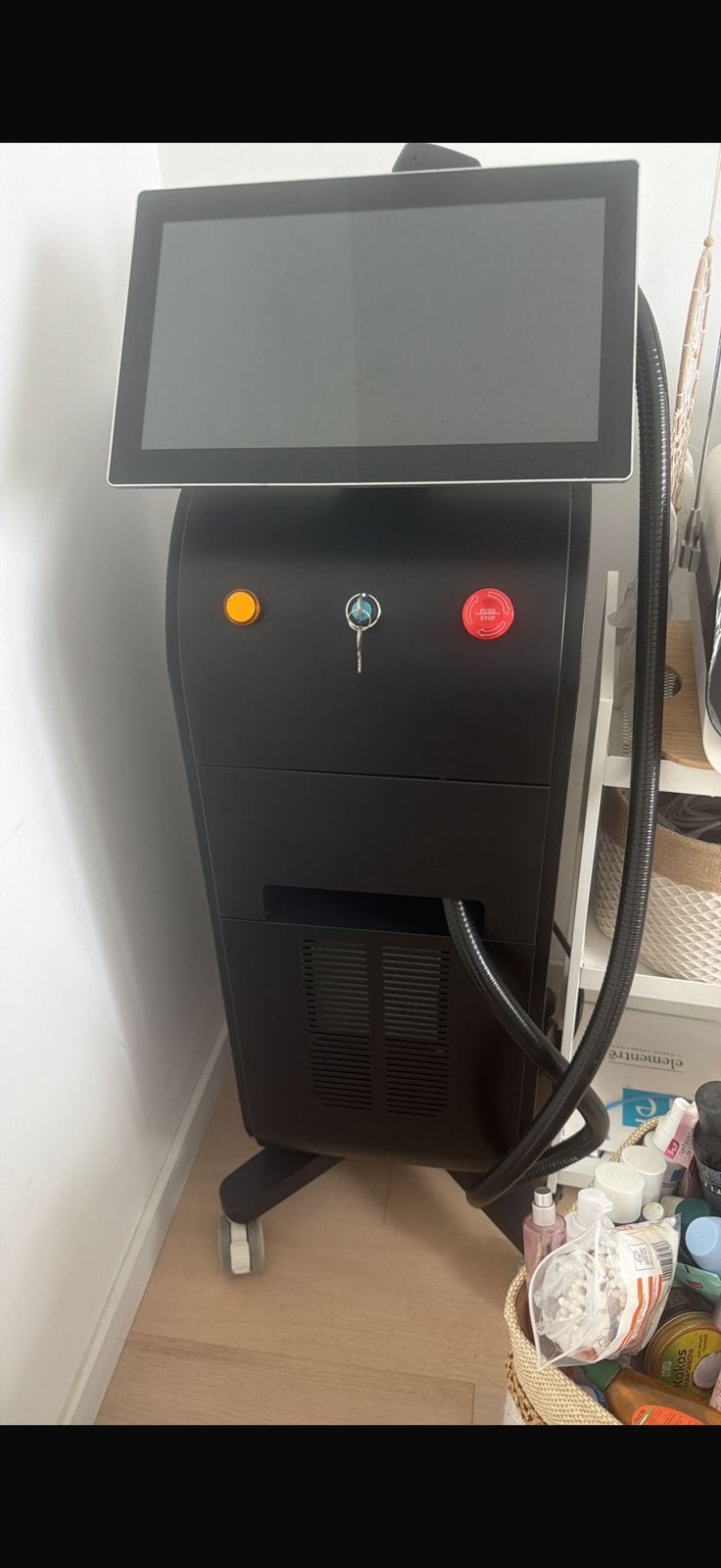 Dioden ICE Laser, Ophalen