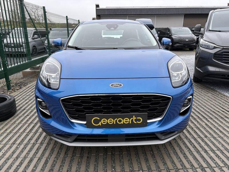 Ford Puma Ecoboost mHEV Titanium, Voorwielaandrijving, Stof, Blauw, 127 g/km