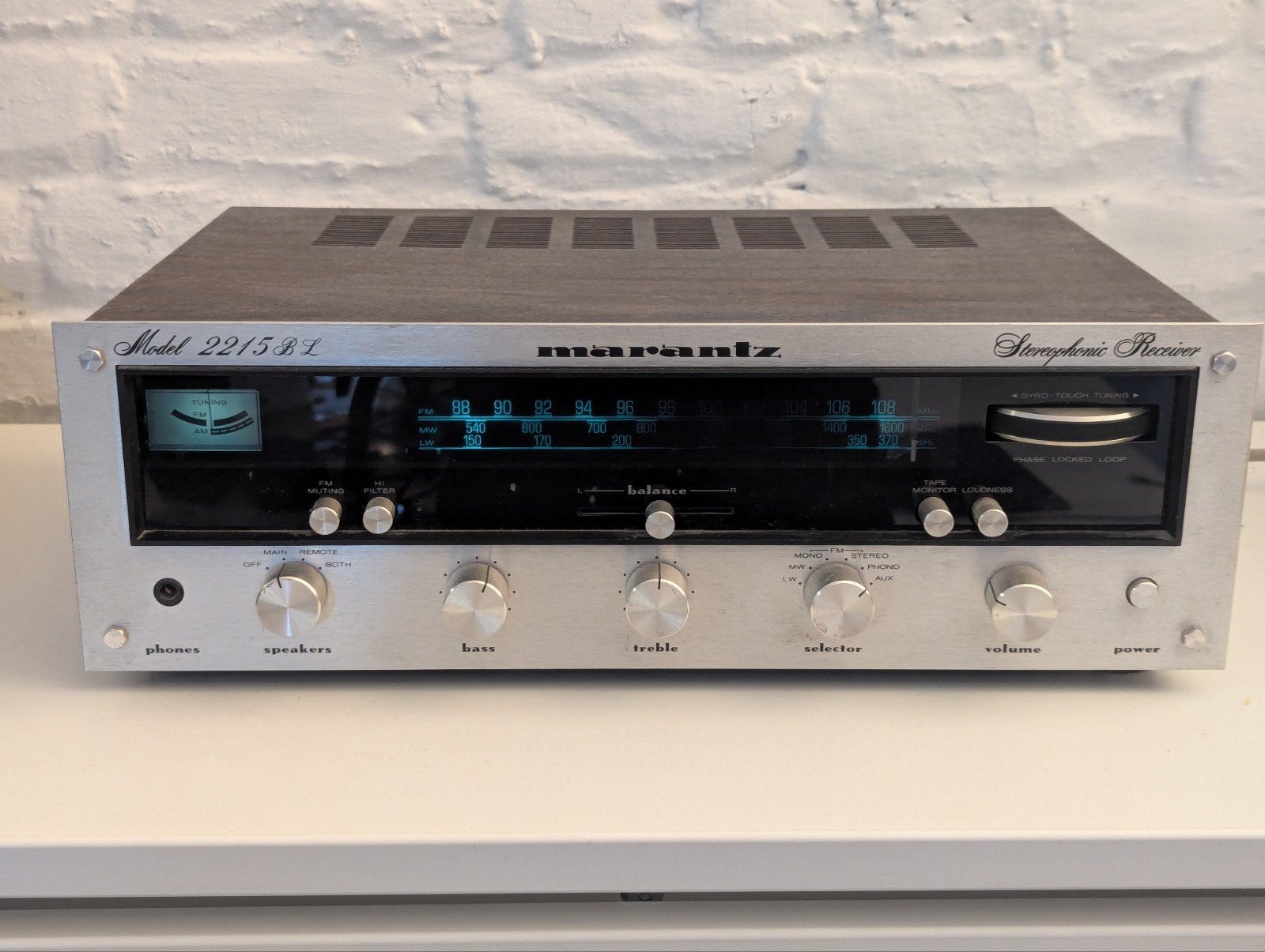 Marantz 2215 BL, TV, Hi-fi & Vidéo, Amplificateurs & Ampli-syntoniseurs, Marantz