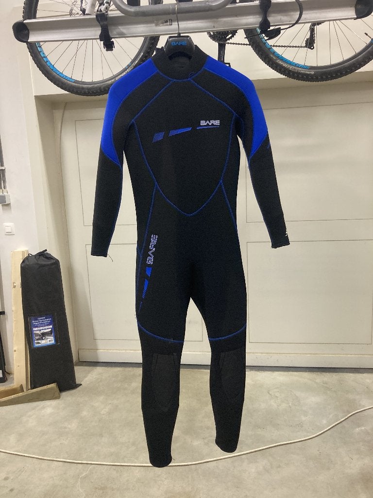 wetsuit Bare Sport S-Flex 7mm small, Ophalen, Zo goed als nieuw, Duikpak