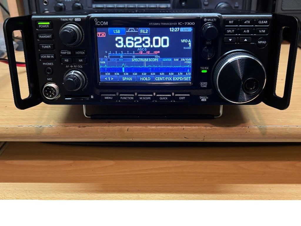 Icom IC-7300 HF/50 MHz transceiver, Telecommunicatie, Ophalen of Verzenden, Zo goed als nieuw, Zender en Ontvanger