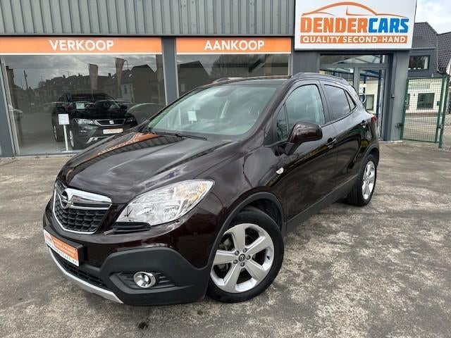 Opel Mokka, 1.6i benzine, 2013, 52.564km's + Garantie, Auto's, Opel, Bedrijf, Te koop, Mokka, Bluetooth, Benzine, Euro 5, Bruin