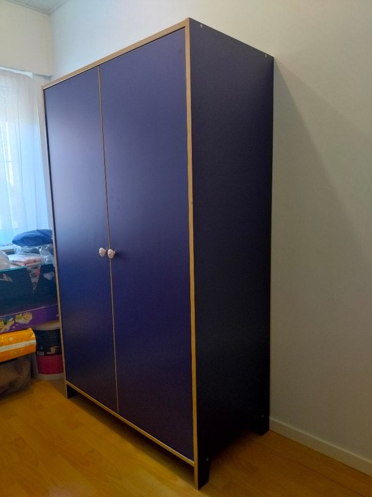 Kleerkast kinderkamer, Ophalen, Zo goed als nieuw, Met plank(en)