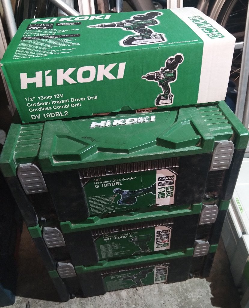 Hikoki /Hitachi elektrische tools , nieuwe en occasie, Ophalen of Verzenden, Zo goed als nieuw