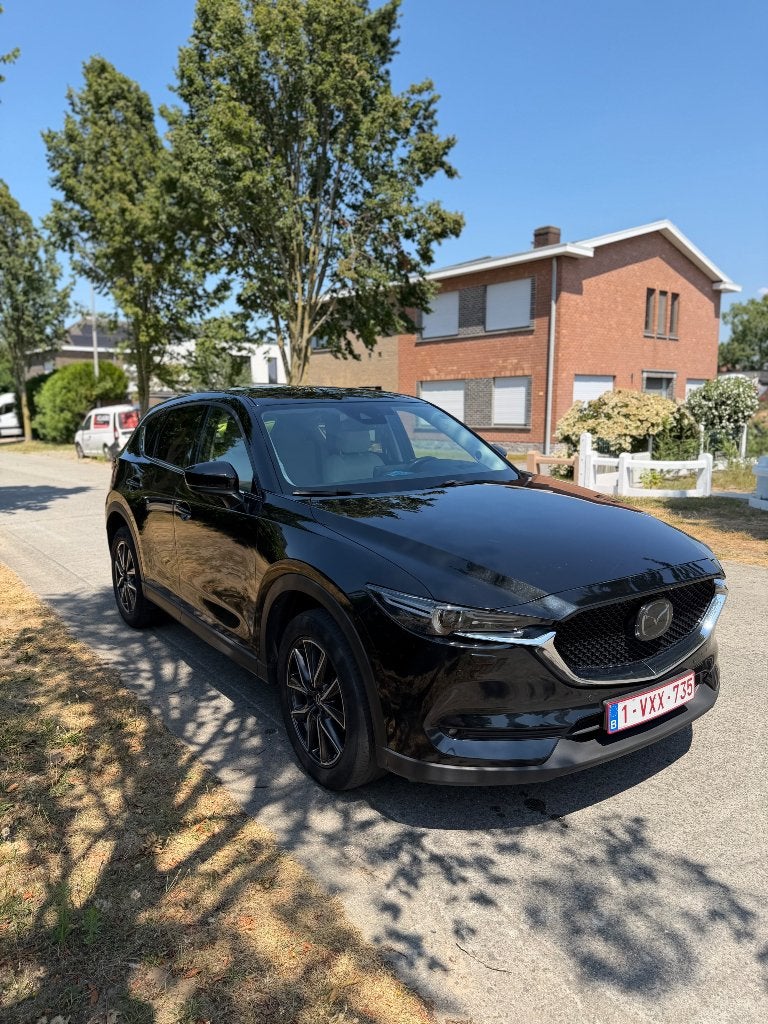 Mazda CX-5 2.2 Skyactiv-D | 175 PK | Automaat | Full Option, Auto's, Automaat, Euro 6, Zwart, Leder