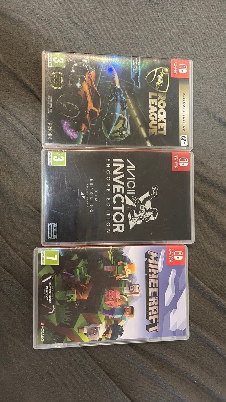 Switch games, Enlèvement, Comme neuf