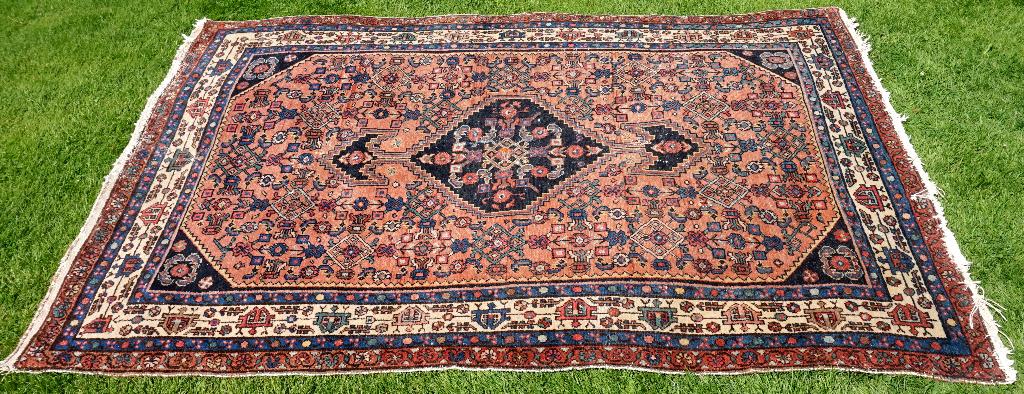 Oud oosters tapijt uit de jaren 30, Antiek en Kunst, Antiek | Tapijten, Tafelkleden en Textiel, Ophalen of Verzenden