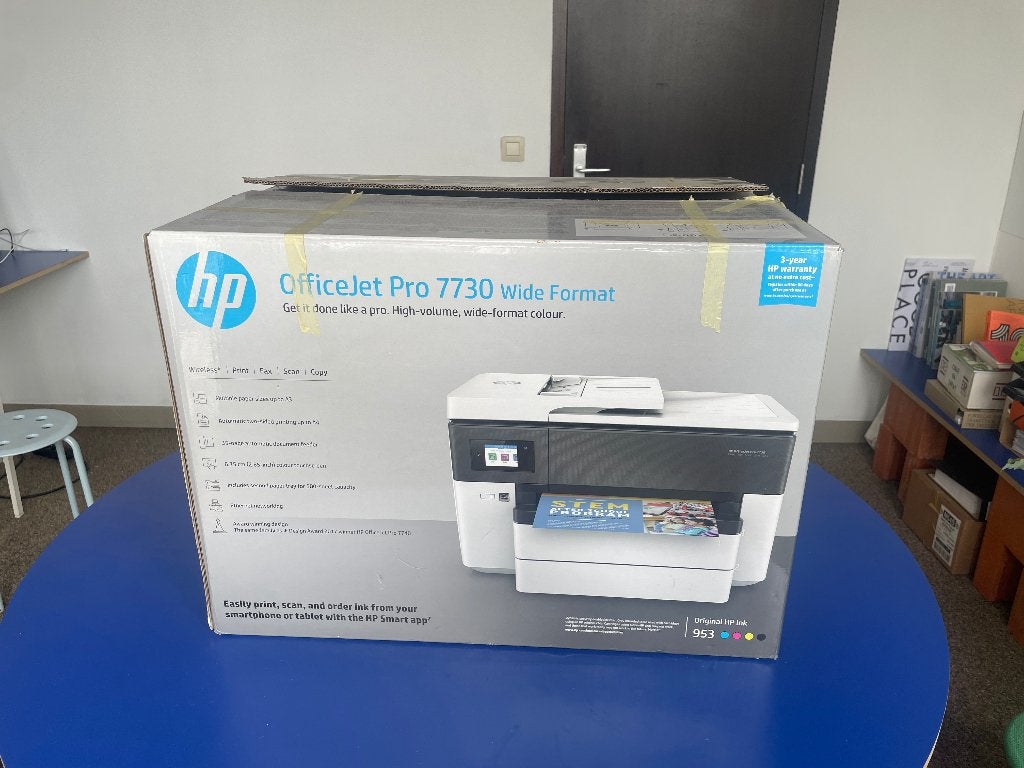 Imprimante HP OfficeJet Pro 7730 Wide Format, Ophalen, Gebruikt, Printer, Inkjetprinter