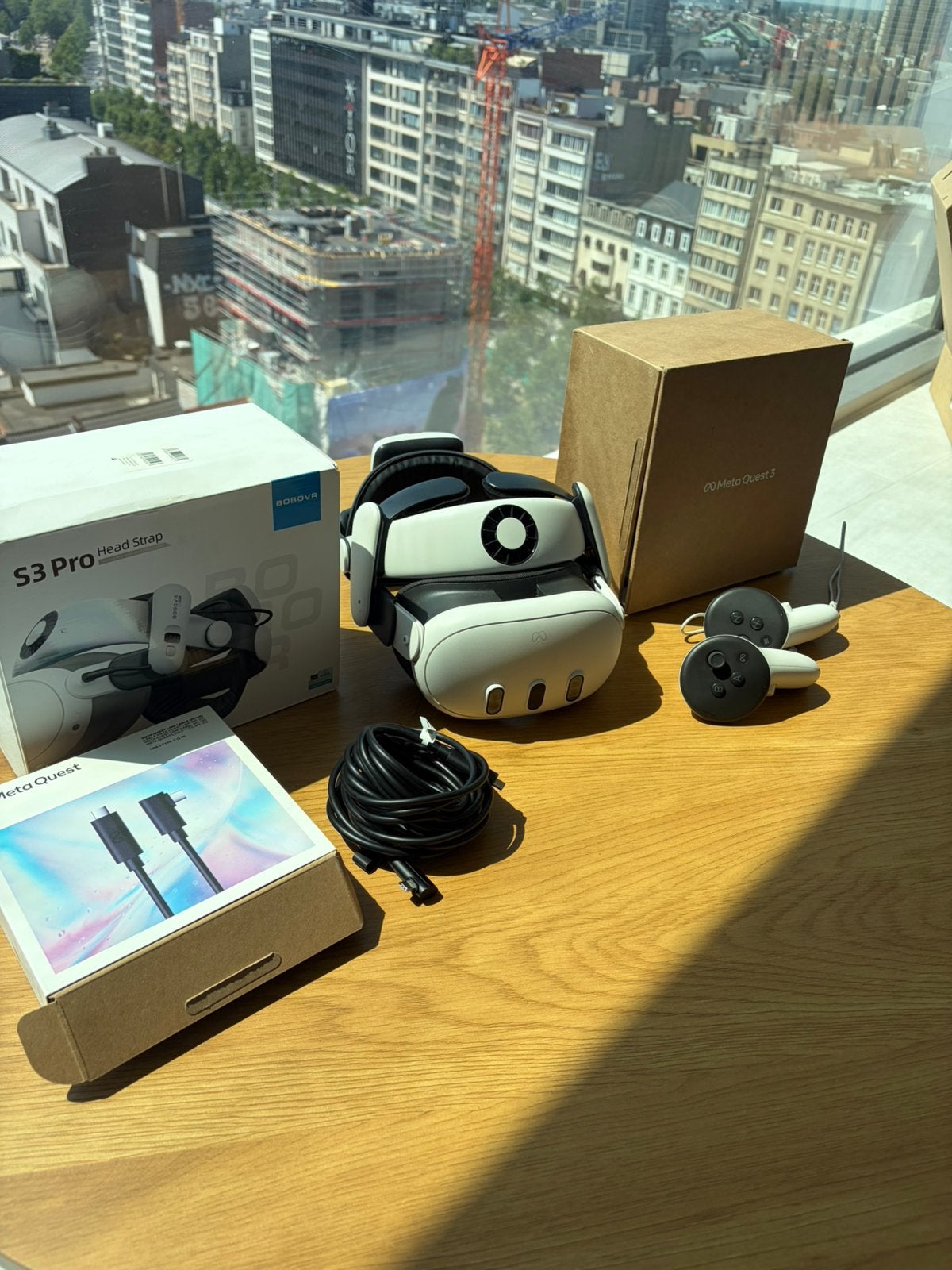 Meta Quest 3 512GB + accessoires – compleet VR pakket, Enlèvement, Neuf, Lunettes VR, Autres plateformes