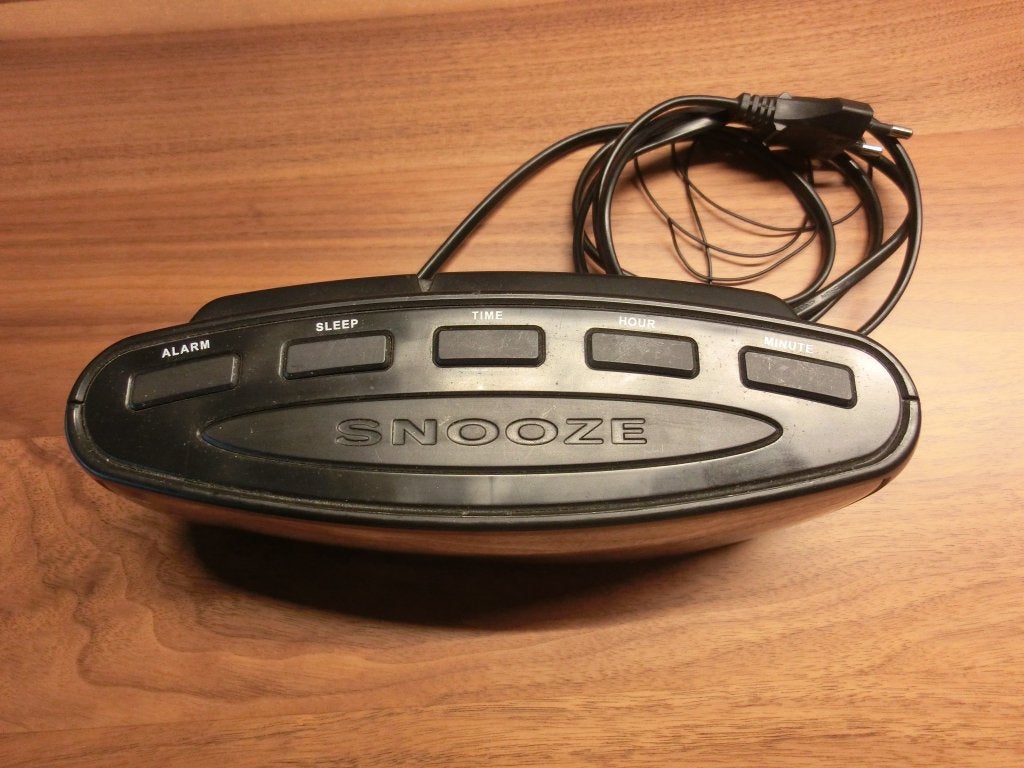 wekkerradio, Elektronische apparatuur, Ophalen of Verzenden, Gebruikt, Digitaal