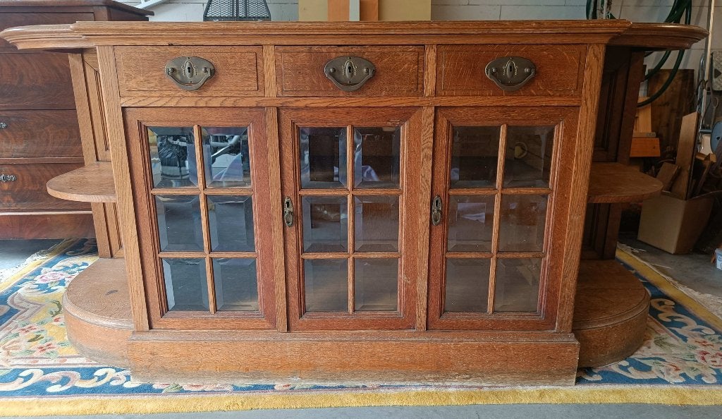 vintage buffetkast art deco, Ophalen, Gebruikt, Met deur(en), Art deco