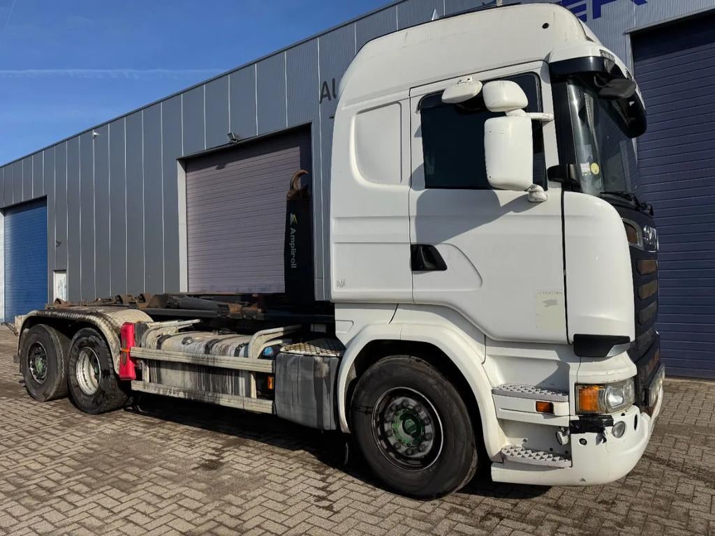 Scania R490 *EURO 6-STEERING AXXLE* (bj 2014), Autos, Camions, Euro 6, Boîte manuelle, Diesel, 360 kW