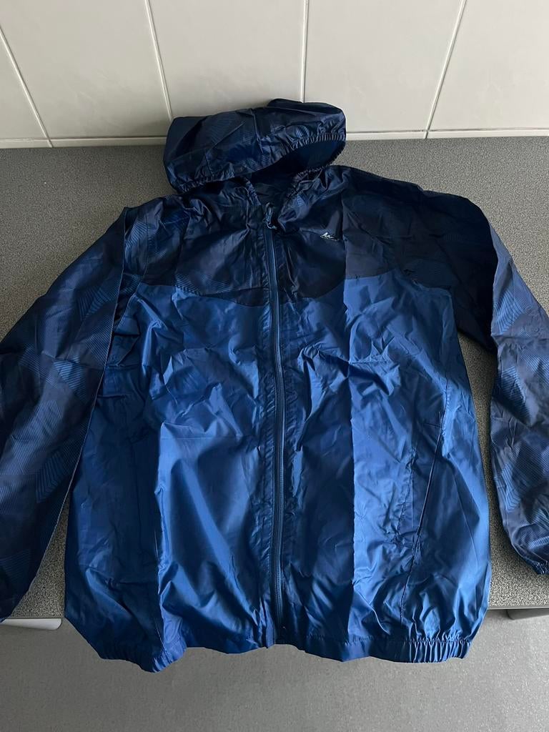 Regenjas Quechua - 14/15 jaar, Caravanes & Camping, Vêtements de pluie, Enlèvement ou Envoi, Neuf, Imperméable, Kinderen