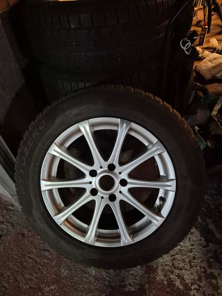 Set velgen met winterbanden voor BMW X3, Auto-onderdelen, Ophalen, Winterbanden, Velg(en)