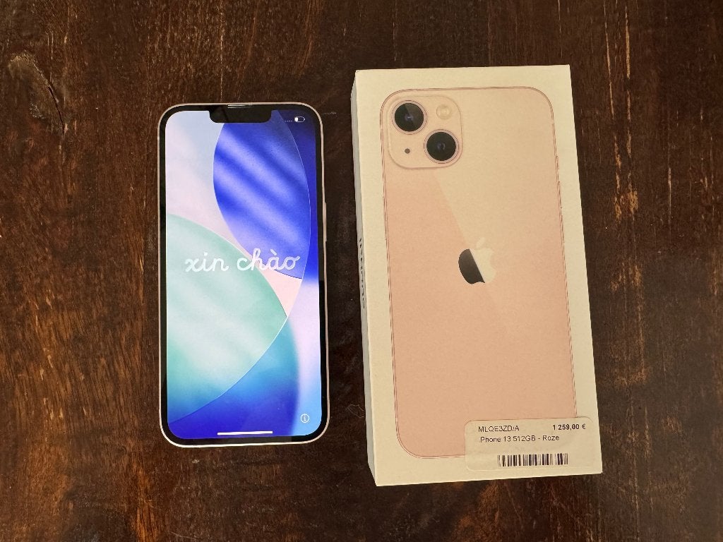 iPhone 13 – 512 Go – Rose – Excellent état, Télécoms, 512 GB, Rose, 88 %, IPhone 13