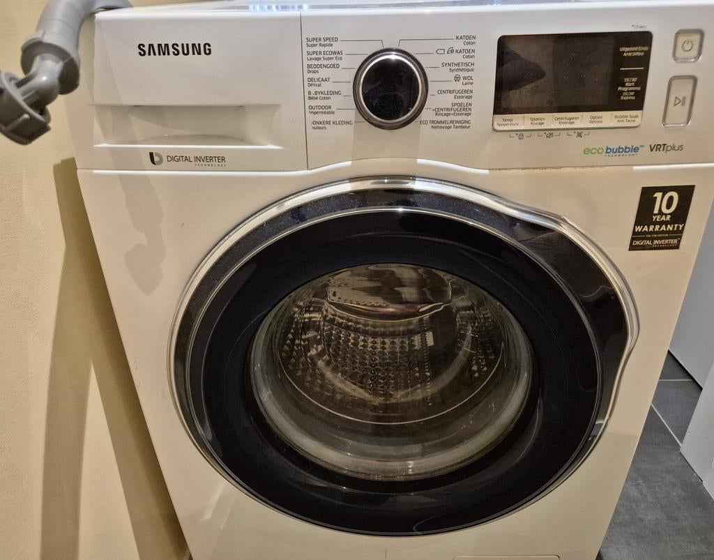 Wasmachine samsung, Enlèvement