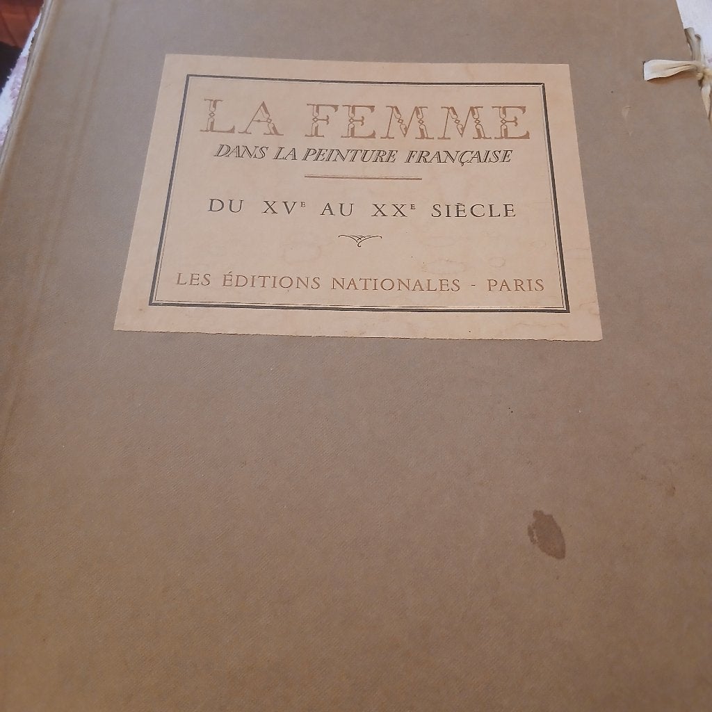 La femme dans la peinture. Prenten, Ophalen of Verzenden