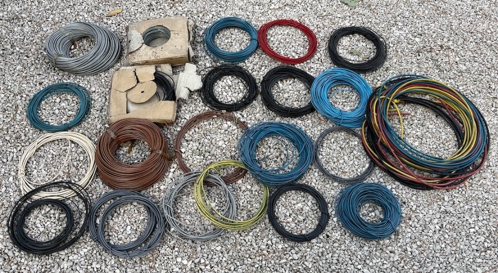 élimination des fils et câbles électriques, des équipements, Bricolage & Construction, Enlèvement ou Envoi, Comme neuf, Câble ou Fil électrique
