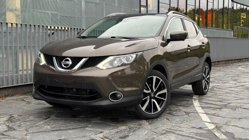 Nissan Qashqai 1.2T Automaat Xenon/Navi/Pano/Verw.leder, Autos, Cuir, Achat, Euro 6, Entreprise