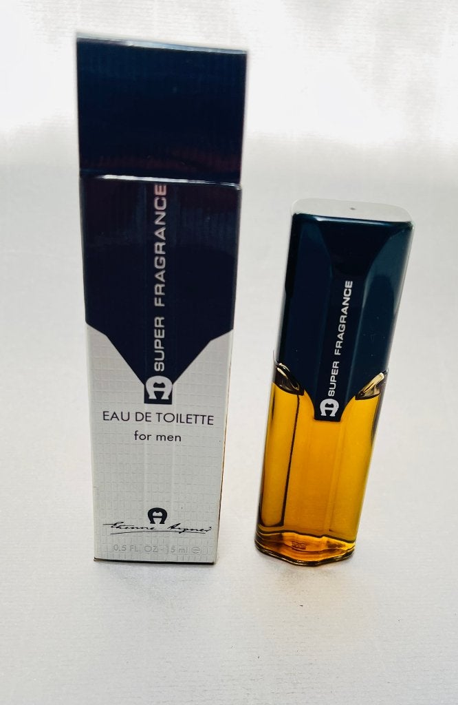 Etienne Aigner Super Fragrance For Men Miniatuur Parfum, Verzamelen, Parfumverzamelingen, Nieuw, Miniatuur, Gevuld, Ophalen of Verzenden