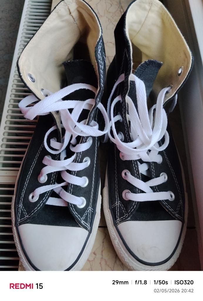 Converse schoenen zwart maat 41,5, Zwart, Converse, Ophalen of Verzenden, Sneakers