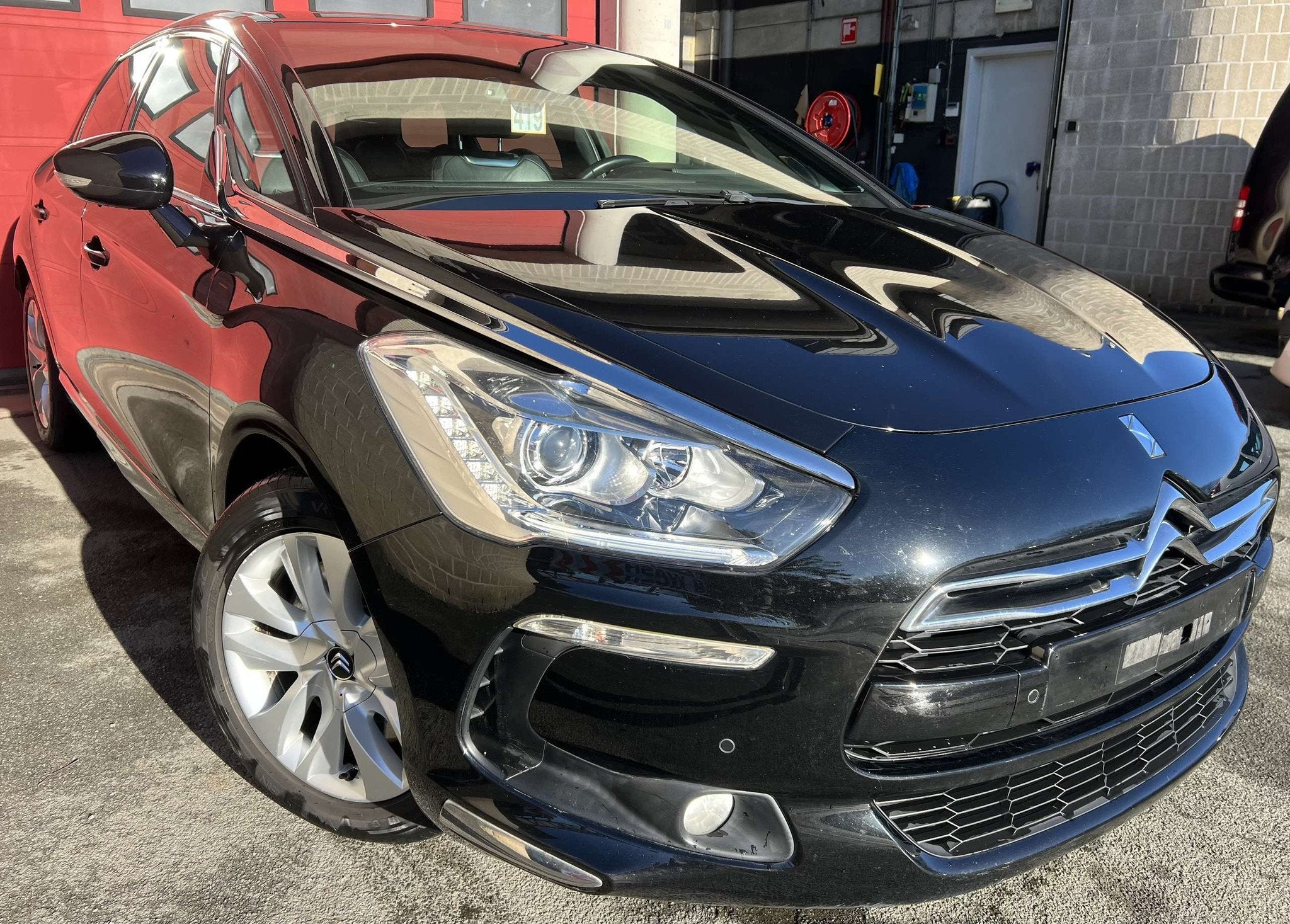 Citroën DS5 2.0 HDi Hybrid 4 Be Chic +CAR-PASS +NAVI +CUIR, Autos, Cuir, Euro 5, Achat, Entreprise