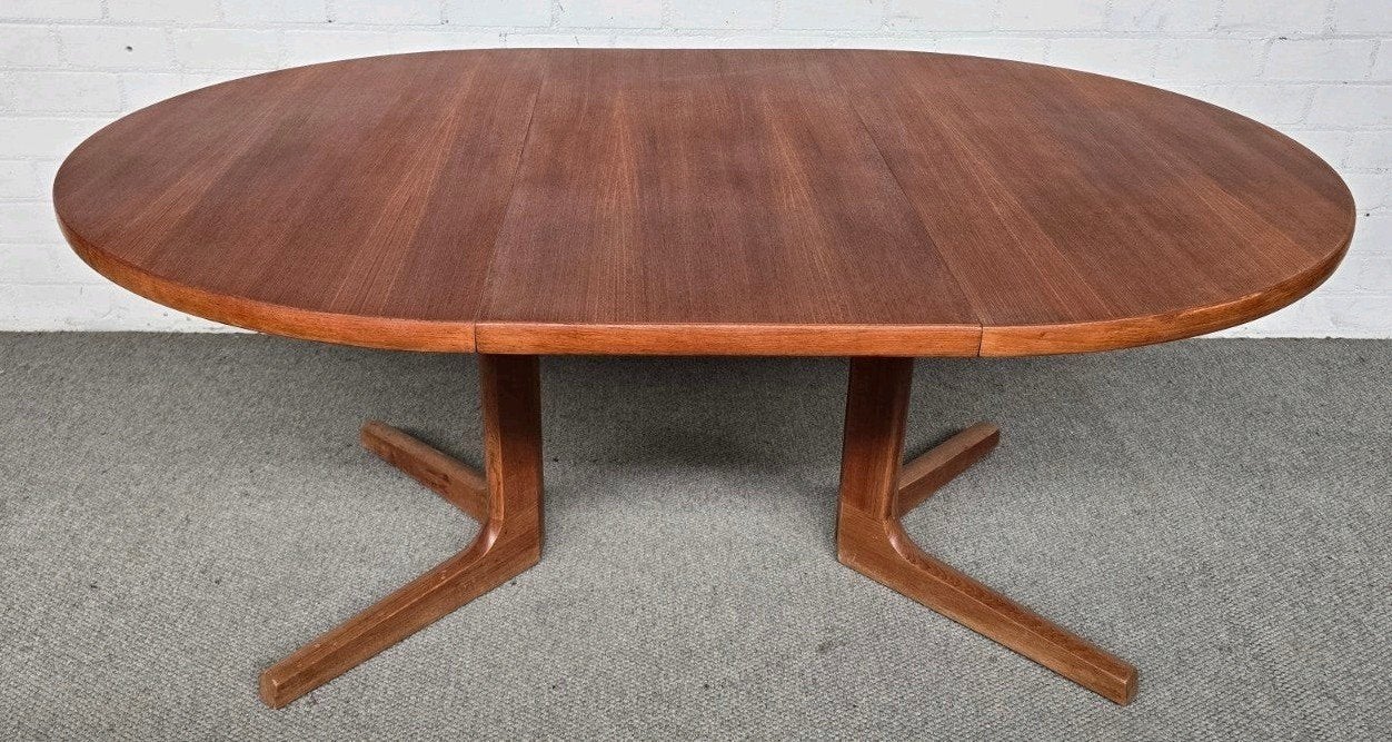 Deense design eettafel, vintage, teak, mid century, Ophalen