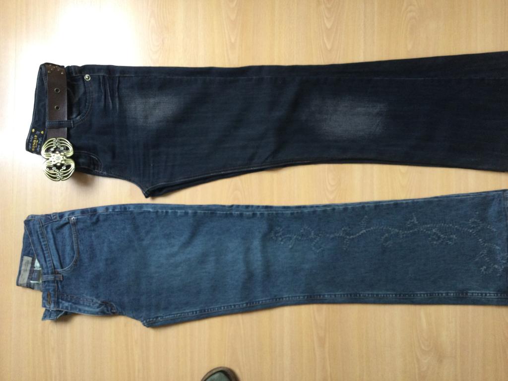 2 Jeans broeken voor dames., Vera Moda, Blauw, Ophalen of Verzenden, Zo goed als nieuw
