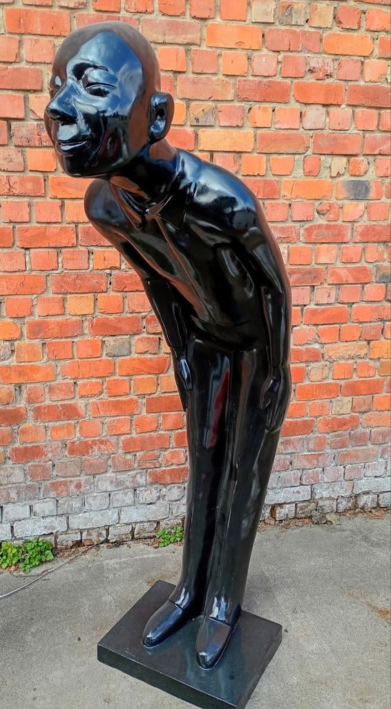 Très grande statue de jardin de majordome 350 au lieu de 600, Enlèvement ou Envoi