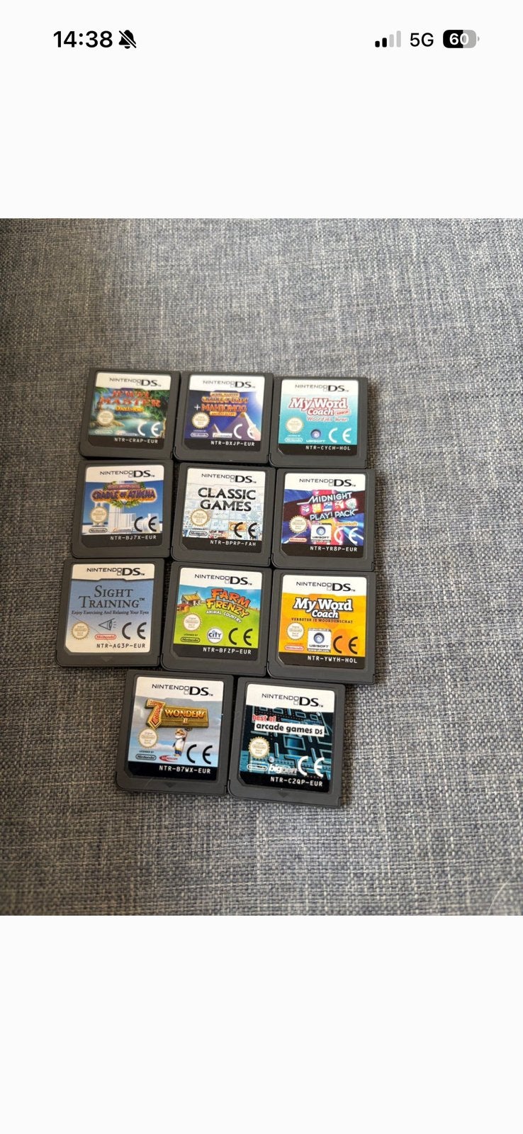 Nintendo ds spelen 30€ voor alles, Games en Spelcomputers, Games | Nintendo DS, Ophalen, Nieuw