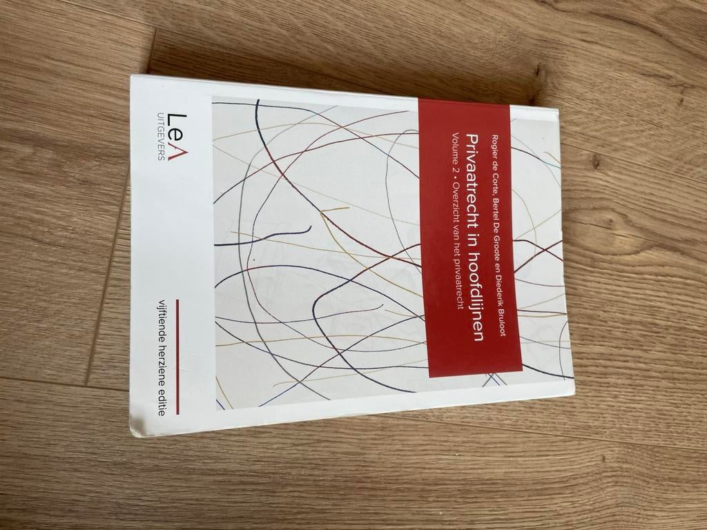 Rogier de Corte - Privaatrecht in hoofdlijnen 15de editie, Boeken, Rogier de Corte; Bertel De Groote; Diederik Bruloot, Juridisch en Recht