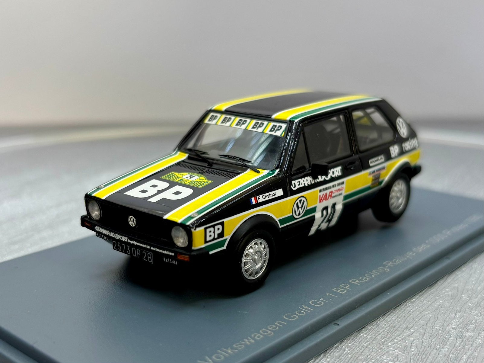 1:43 Volkswagen golf BP Racing-rallye des 1000 pistes 1980, Enlèvement ou Envoi, Comme neuf
