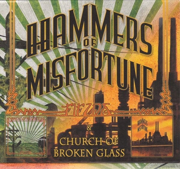 HAMMERS OF MISFORTUNE - FIELS / CHURCH OF BROKEN GLASS - 2CD, CD & DVD, Heavy metal, Enlèvement ou Envoi, Comme neuf, Album
