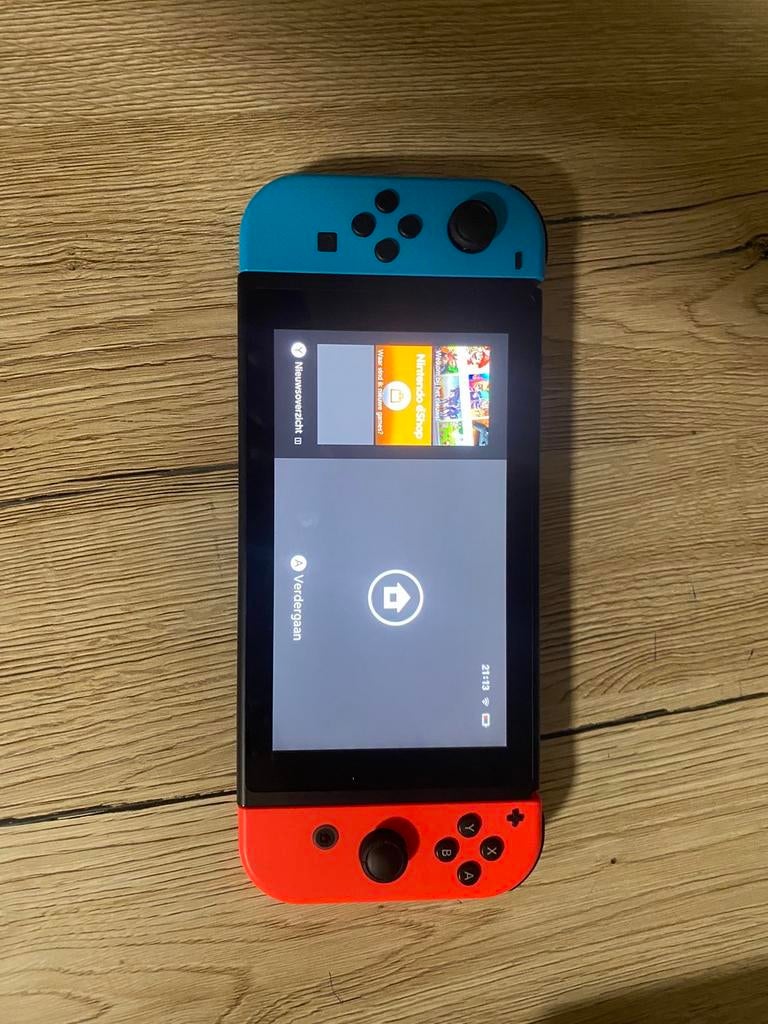Nintendo Switch, Enlèvement ou Envoi, Comme neuf, Switch Original, Avec jeux