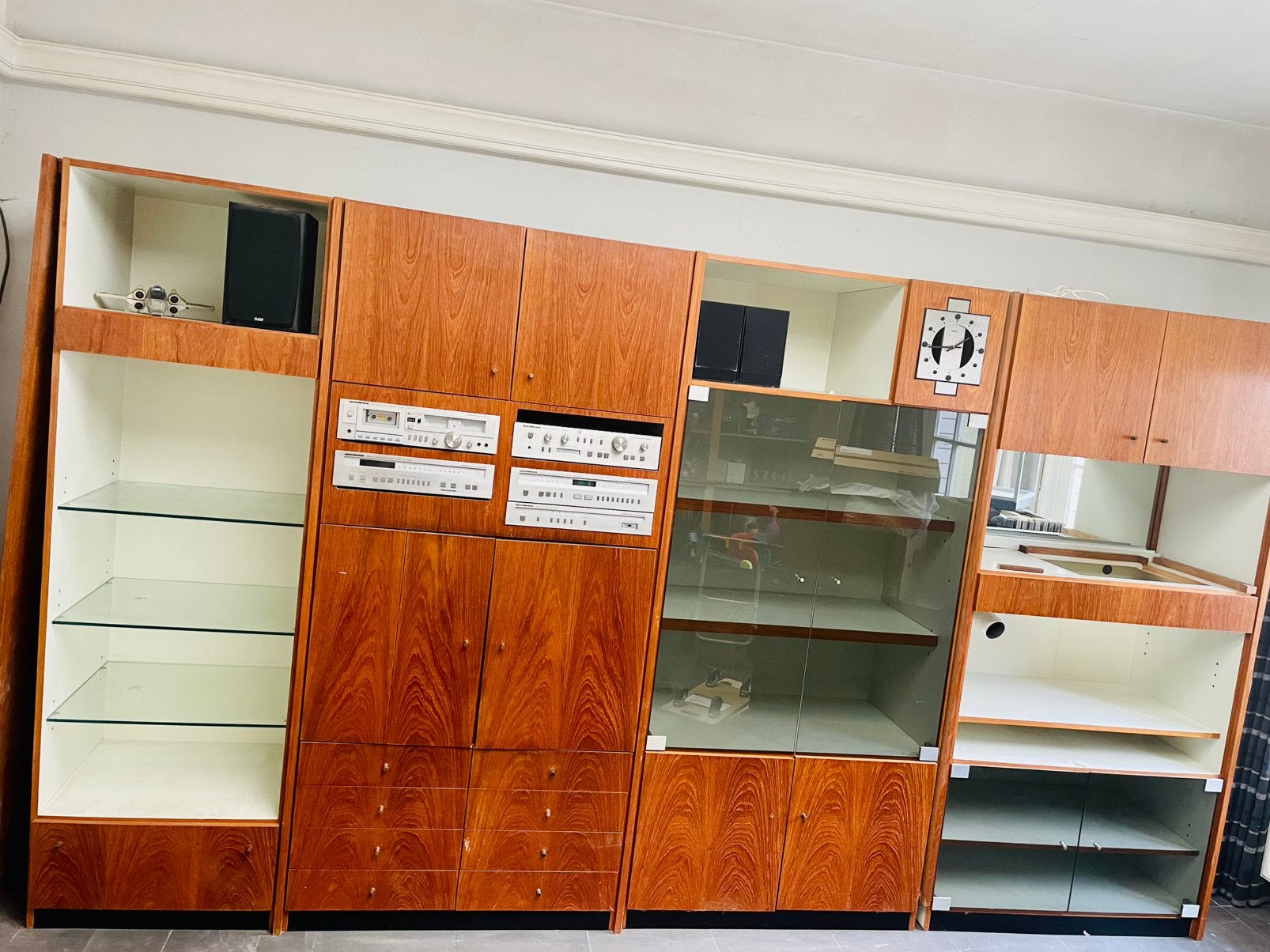 XXL vintage wandsysteem, Huis en Inrichting, Ophalen, Zo goed als nieuw