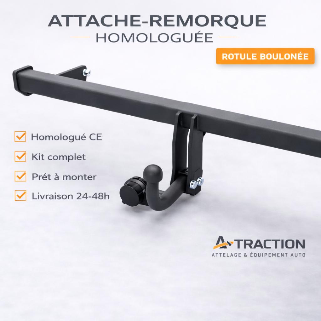 Att­ach­e R­emo­rqu­e NEUF Livraison à domicile Attelage, Ophalen, Nieuw