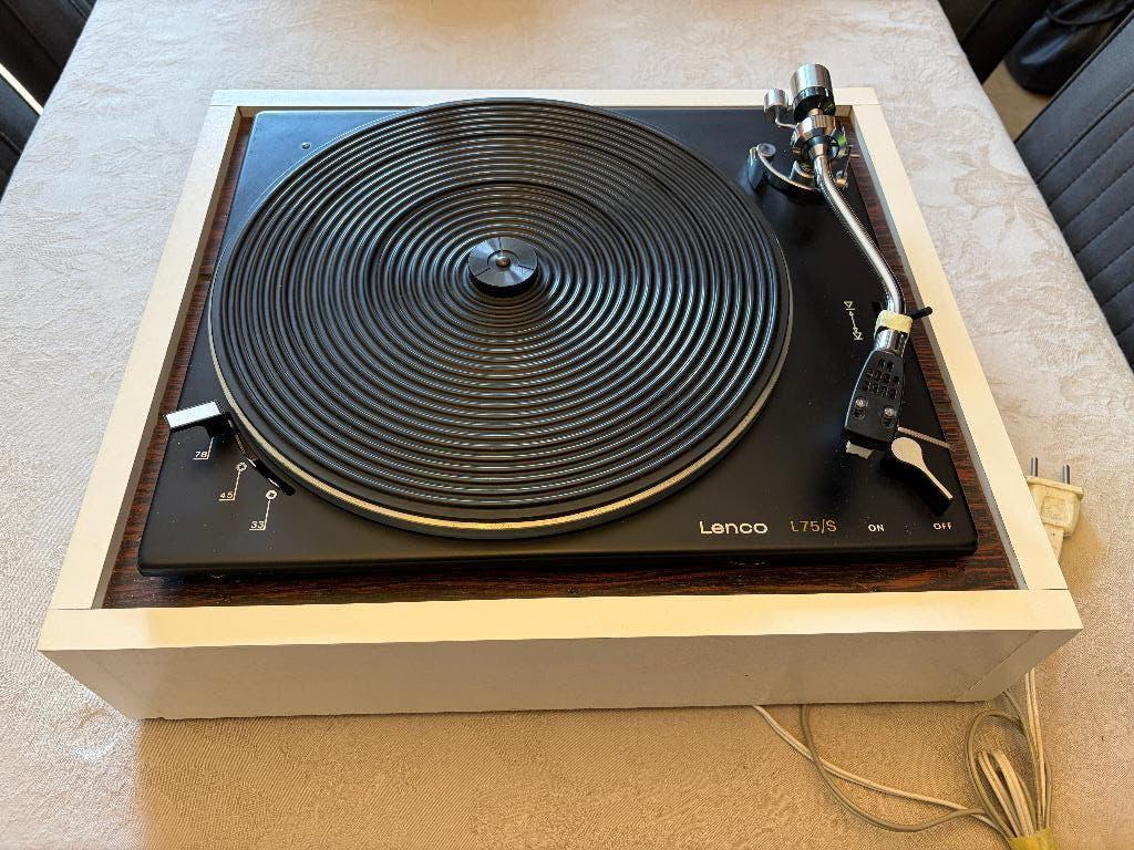 Platenspeler Lenco L75/S (2 stuks beschikbaar), Enlèvement, Comme neuf, Tourne-disque, Autres marques