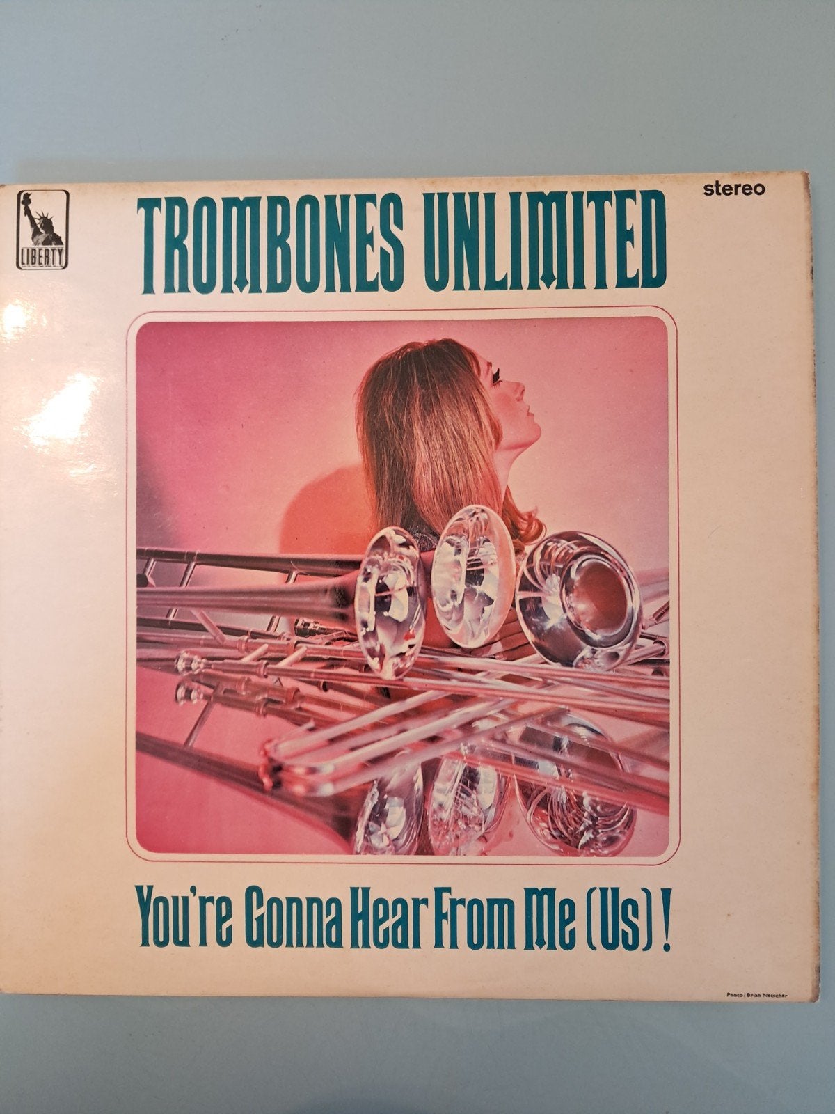 trombones unlimited..you're gonna hear from me.1966 jazz, Ophalen of Verzenden, Zo goed als nieuw, Jazz