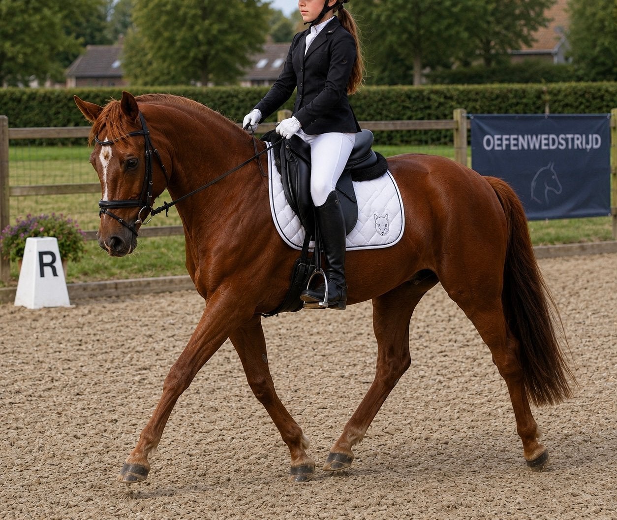 Aparte getalenteerde enorm brave D pony, Dieren en Toebehoren, Pony's, Met stamboom, B, Ruin, Dressuurpony