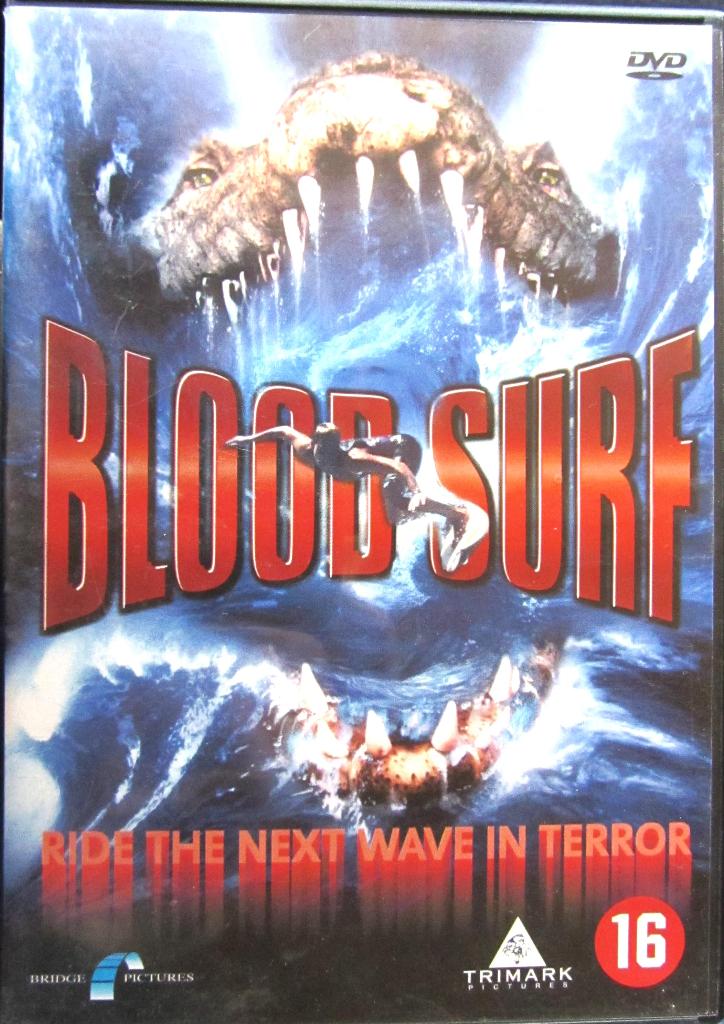 DVD HORROR - BLOOD SURF, Cd's en Dvd's, Dvd's | Horror, Alle leeftijden, Ophalen of Verzenden, Zo goed als nieuw, Monsters